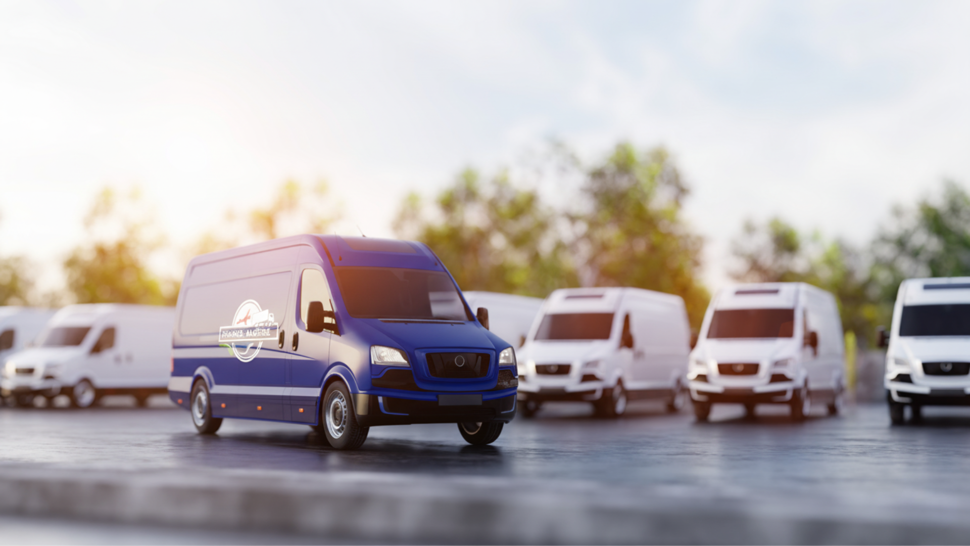 Véhicules de livraison pour expédition de colis vis Transport Algérie France
